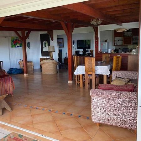 Villa Avec Vue Sur Mer A Vieux Habitants Piscine Bagian luar foto