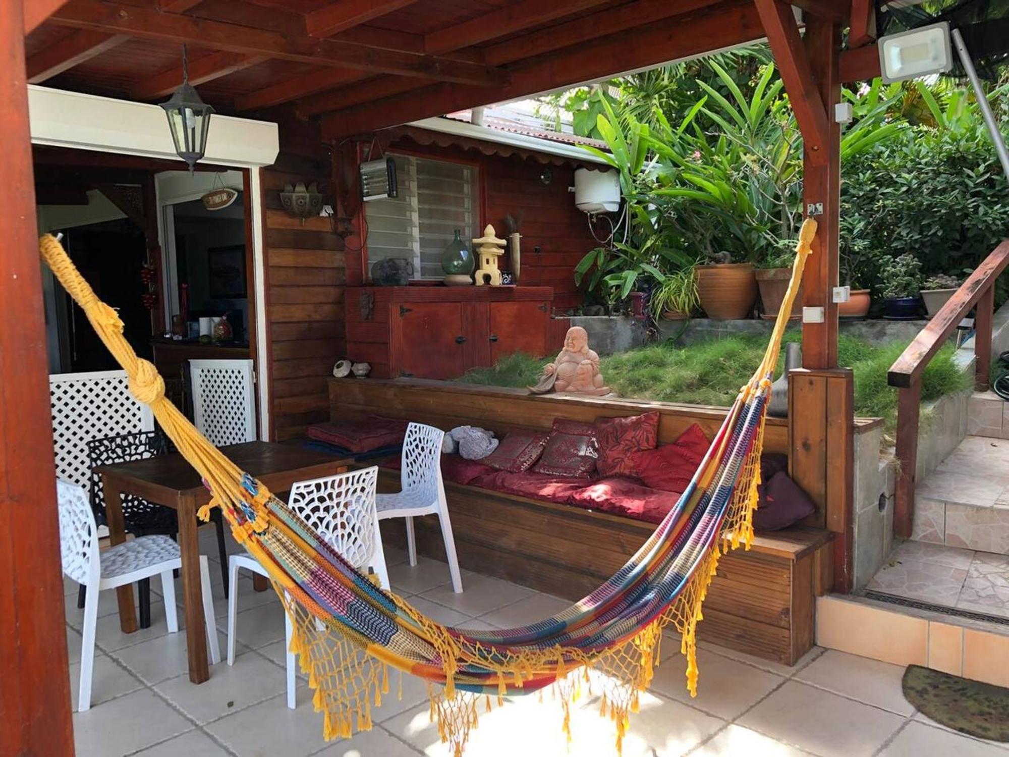 Villa Avec Vue Sur Mer A Vieux Habitants Piscine Bagian luar foto